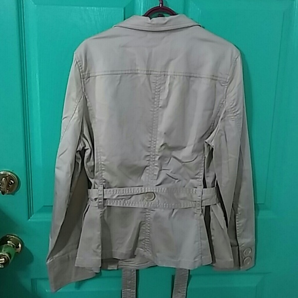 John's Bay Trench Coat Size L - Picture 8 of 8